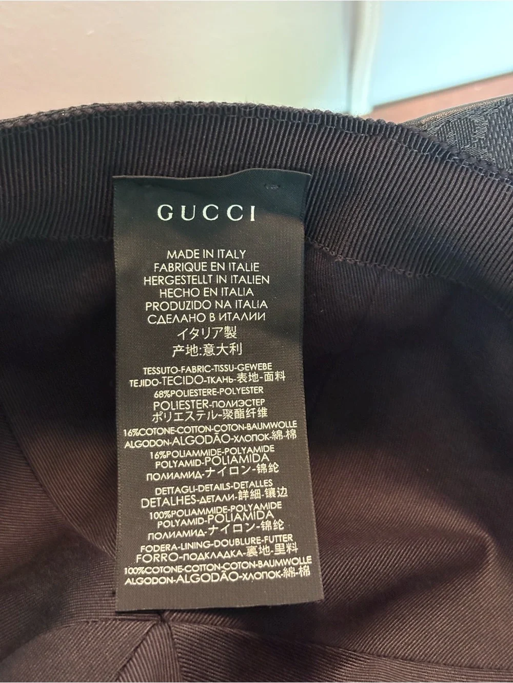Gucci Baseball Hat